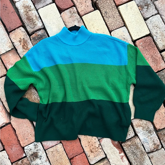 New York and Company color block sweater XL - Picture 1 of 4